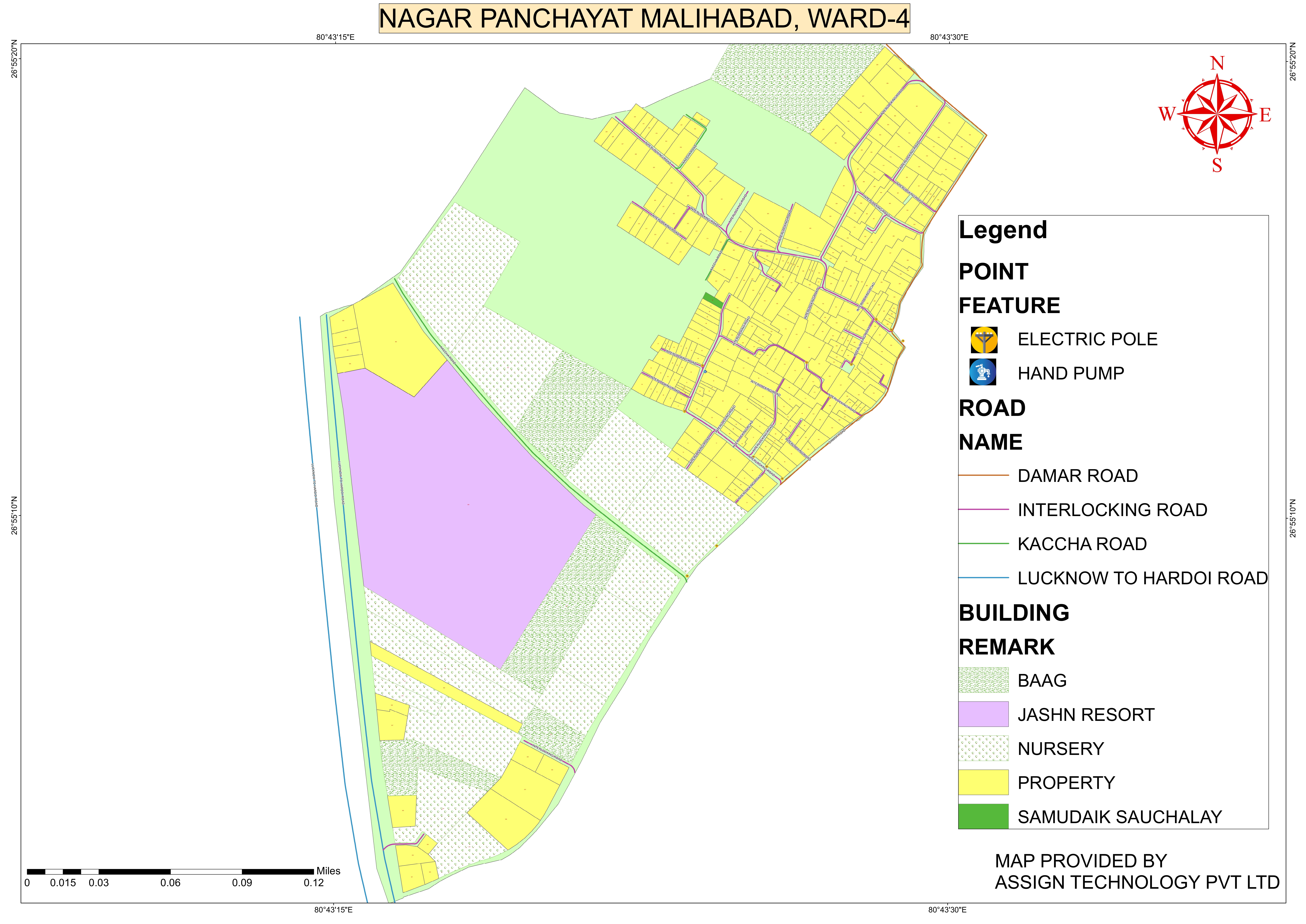 Map of Ward 1